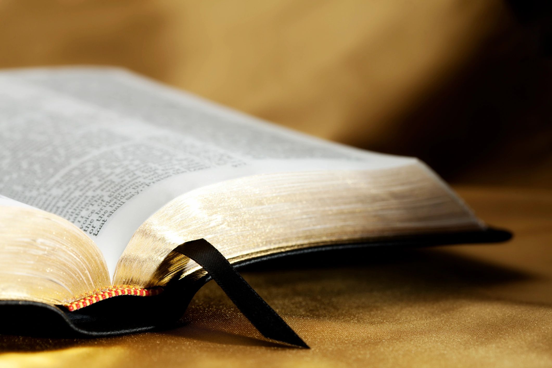 Open Bible for personal study